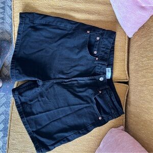 Zara Highwaisted Jean Shorts